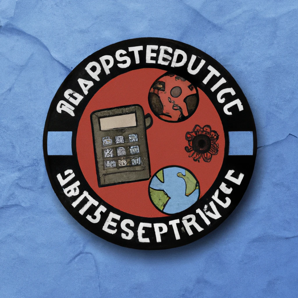 "Computer: give me a logo for a podcast called Dispatches from the Multiverse."